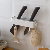 Tool holder wall-mounted tool holder holder kitchen supplies multifunctional household non-perforated kitchen knife holder