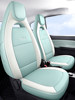 Genuine Leather Car Seat Covers for Wuling Hongguang Mini Ev, Macaron Third Generation, Full Coverage, Suitable for All Seasons