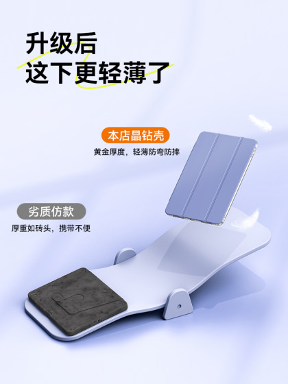 适用iPad保护套iPadPro2024平板壳iPadAir5苹果9Mini6透明Air4Pro11寸10第九代2021硅胶2018十2019配件3防摔2