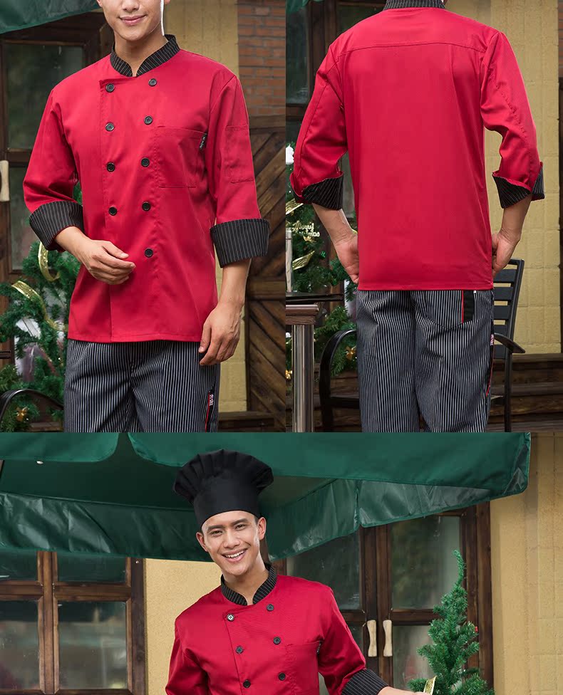 Veste chef cuisinier TANGBROTHER en coton - Ref 1908039 Image 19