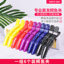 Professional hair clip Hair salon hair duckbill clip Barber shop tool hot dye large alligator clip partition positioning clip