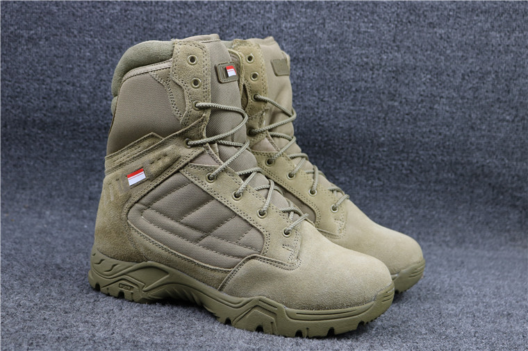 Boots militaires pour homme en Anti-fourrure - Ref 1402186 Image 11