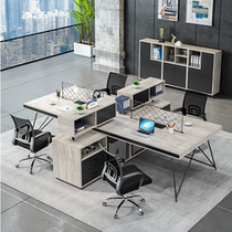 Kunming Desk Chair Composition Finance Room Staff Position Brief About Modern Office Furniture 4 6 People Creative Staff Table