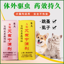 Disinfanning Drops Ab type dog cat GM Eastern Big East Taidog kittens Flea Killing lice in vitro Insect Repellent