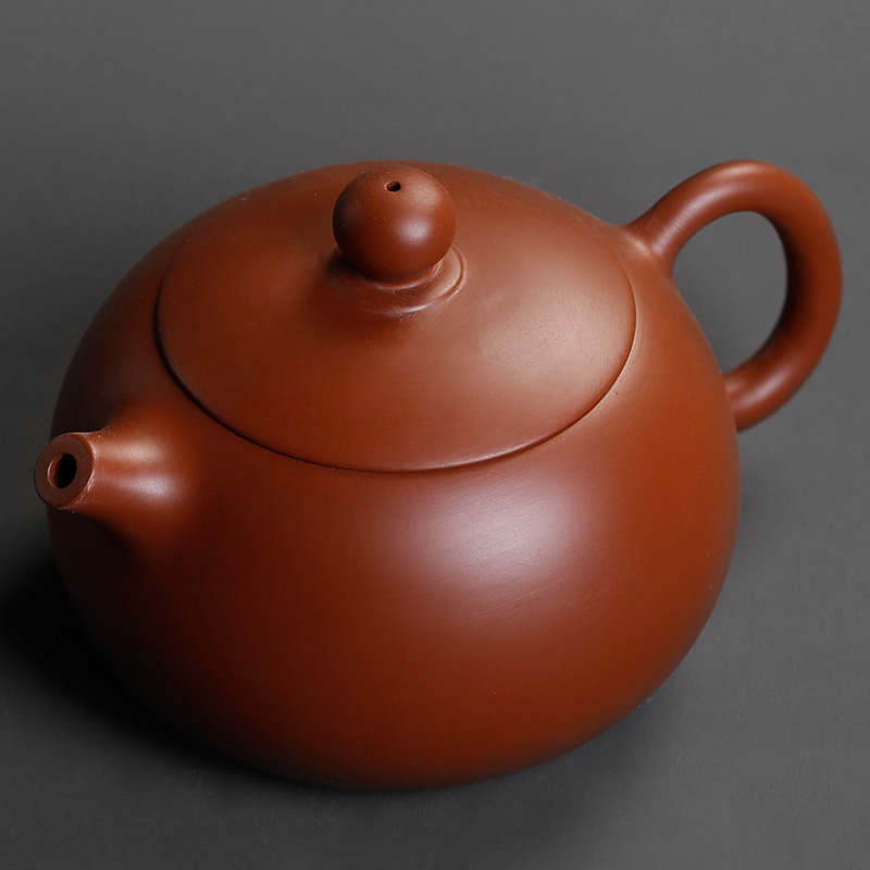 Zhu, violet arenaceous mud ruyi teapot household single pot of kung fu tea brewing a single single pot of small ceramic teapot