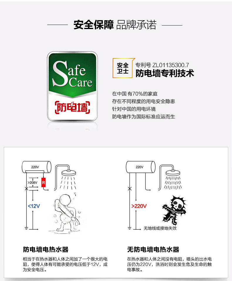 máy tắm nóng lạnh Haier Haier chỉ huy loại lưu trữ nước gia đình máy nước nóng điện 40/50/60/80 / 100L lít tắm nhanh bồn năng lượng mặt trời