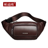 Мужская универсальная поясная сумка, нагрудная сумка, сумка через плечо, сумка на одно плечо, износостойкий мобильный телефон, из натуральной кожи