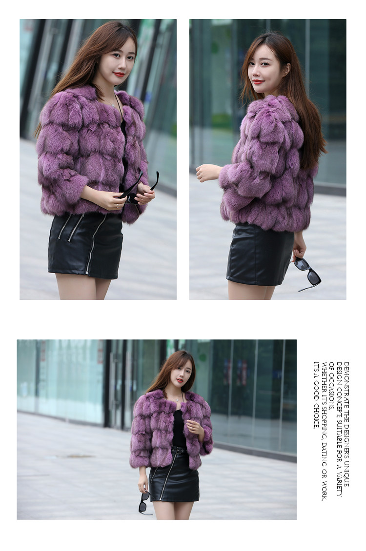 Manteau de fourrure femme      - Ref 3172000 Image 23