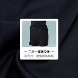 Li Ning, летняя спортивная быстросохнущая теннисная юбка в складку, высокая талия, А-силуэт