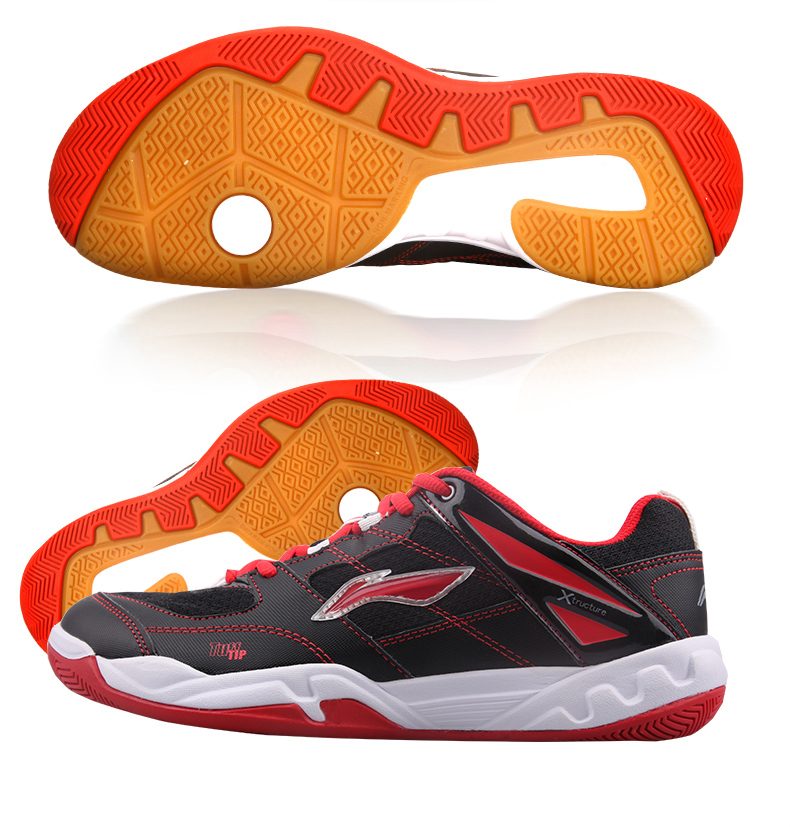 Lining Li Ning giày cầu lông Giày nam giày nữ chính hãng nam và nữ đào tạo giày lông vũ chống trượt mặc giày xtep