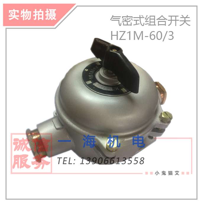 Marine air tight combination switch HZ1M-60 3 35A 380V 220V