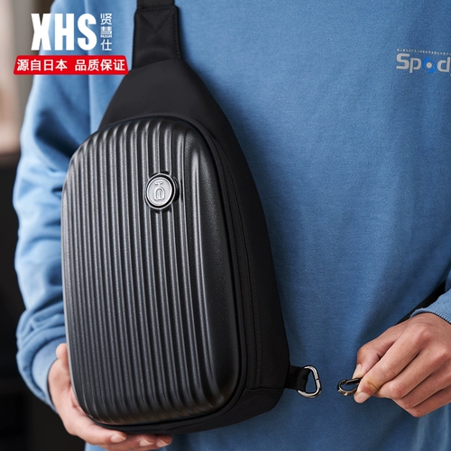 贤慧仕 Поясная сумка, универсальный мобильный телефон, водонепроницаемая сумка через плечо на одно плечо, для бега