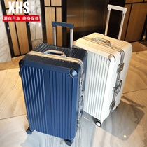 Suitcase large capacity pull lever case 30 male and female sturdy and durable thickened 32 inch password aluminum frame with suitcase 28