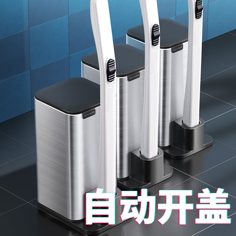 Disposable toilet brush Home no dead end toilet cleaning artifact wall hanging toilet brush replacement head set