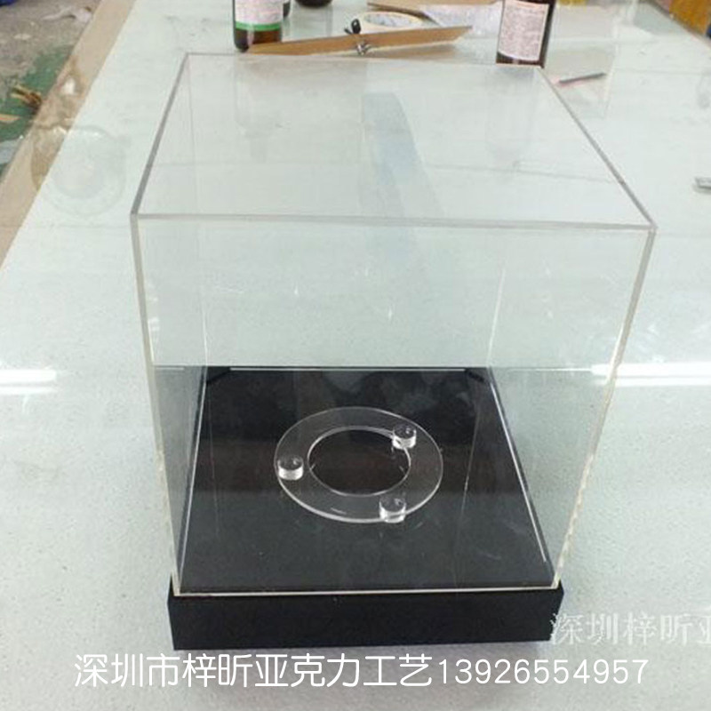 Acrylic football display box Basketball dust cover signature model collection fan sneakers multi-function display box rack