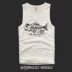 Mùa hè 2018 AF nam chạm đáy vest thể thao thủy triều giản dị thương hiệu cỡ lớn thời trang cotton in tay - Áo vest cotton áo khoác đông nam Áo vest cotton