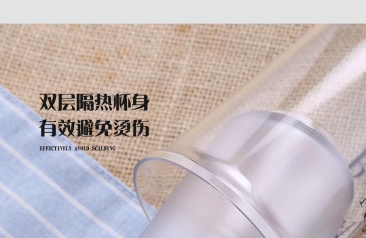 Cốc nhựa sinh viên Pear Cup phiên bản Hàn Quốc sáng tạo của chiếc cốc cầm tay nữ xu hướng cà phê rạn san hô cá tính - Tách bình giữ nhiệt lock&lock 450ml