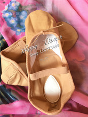 пуанты 开闻kevin正品k115 专利款无弹力帆布软底练功鞋猫爪鞋芭蕾舞鞋 3329772