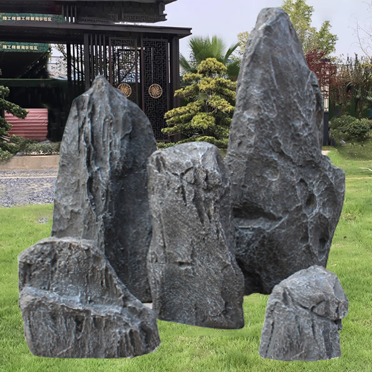 Simulated Stone Landscaping Decoration, Rockery Stone, Garden Landscape Ornaments, Photography Props, Courtyard Hollow Fiberglass Material Simulated Stone Landscaping Decoration, Rockery Stone, Garden Landscape Ornaments, Photography Props, Courtyard Hollow Fiberglass Material