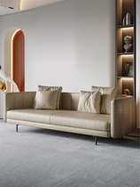 Leisure business meeting office sofa reception room simple modern Italian minimalist living room sofa trio