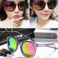 Прозрачная фиолетовая/золотисто -красная пленка [любимая одаренная зеркальная ткань+зеркальная сумка]