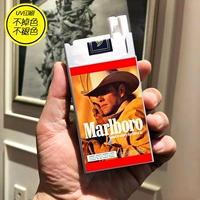 Мужской брендовый ретро металлический портативный портсигар, защитная сумка, делается под заказ