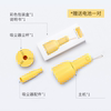 [Baicizhan Creative] Mini Desktop Vacuum Cleaner Eraser for Paper Shavings and Pencil Dust, Automatic Handheld Portable Mini Cleaner for Desk Stationery, Dustproof Cup, Washable, for Students and Children, Electric, Cute