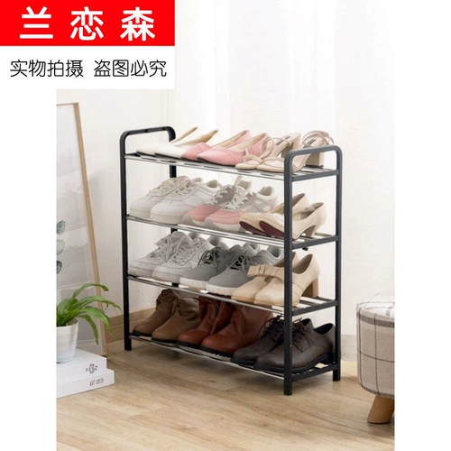 Детская полка для обуви, многослойная, простая, узкая, маленькая, стеллаж для хранения, дверной проем, без установки, большая вместимость, домашняя, в помещении