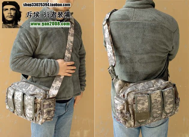 Old shop Return Peace weaving EDC bag Obliquely Satchel Bag can be used for fishing Luya-Taobao