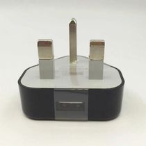 5v1a mobile phone charger port type English gauge plug triangular Ying-style three-foot charging head single usb connector seat