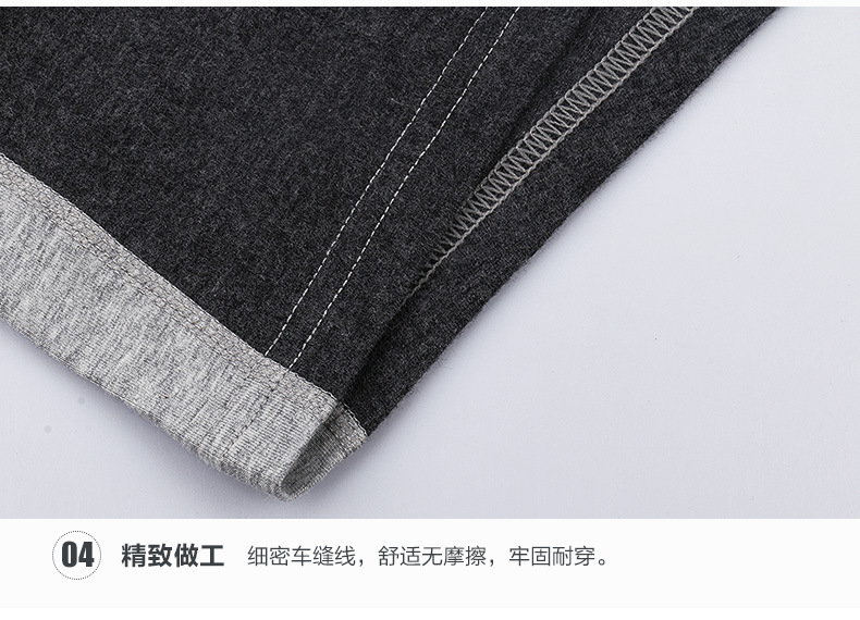 Quần lót cotton nam cộng với quần dài thể thao dày mặc chân quần ống rộng kích thước béo quần lót nữ sexy