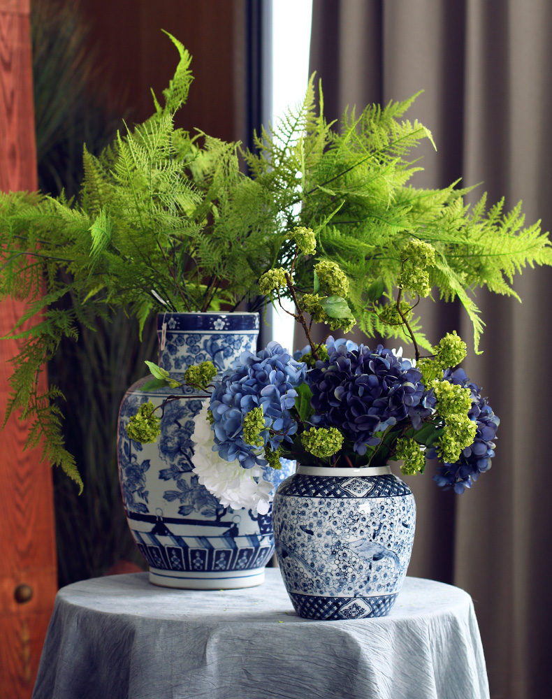 Beaming new Chinese blue and white porcelain is jingdezhen ceramic vase the magpies name plum zen sitting room place flower arrangement