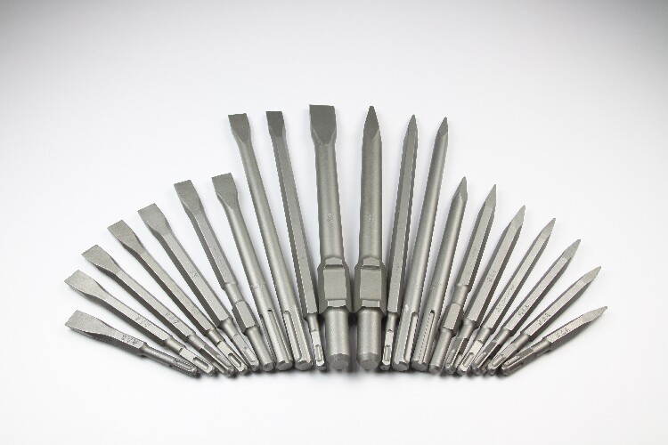 Fang Dawang electric pick electric hammer drill bit square handle four pits round handle pointed flat chisel hexagonal five pits PH65 chisel impact drill bit