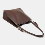 Вместительная и большая летняя универсальная модная портативная сумка через плечо, из натуральной кожи