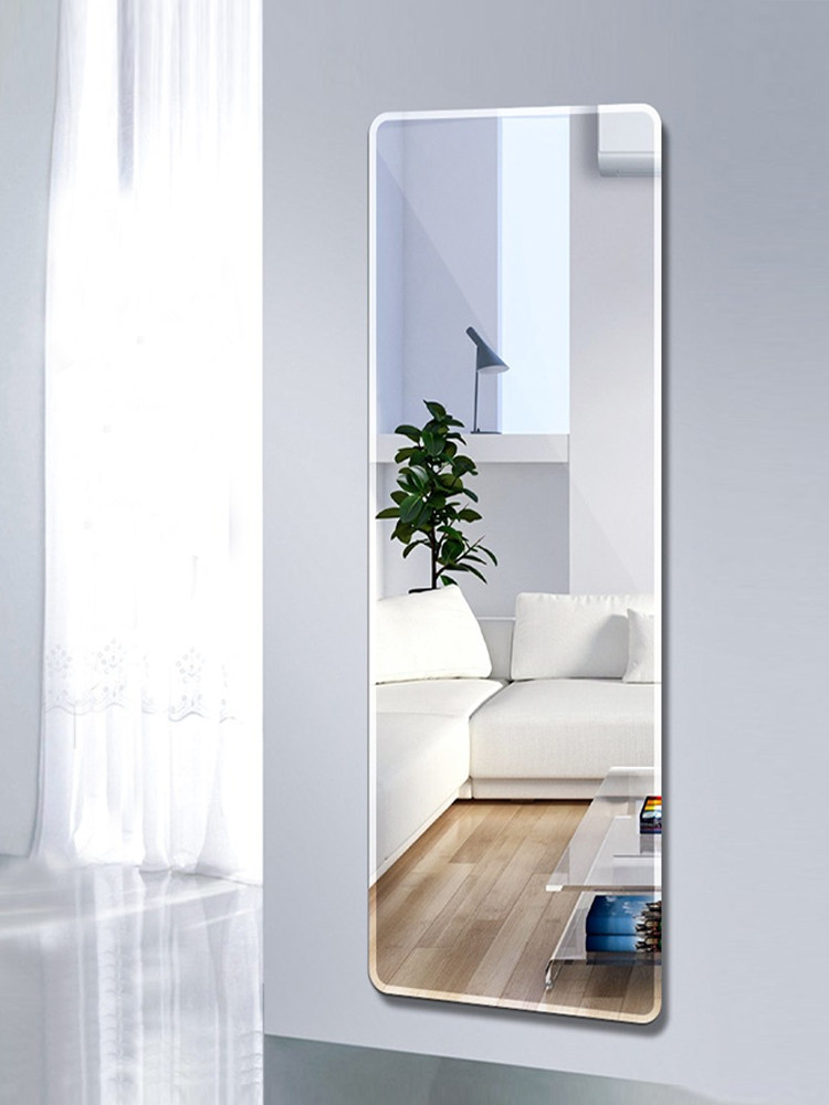 Mirror wall sticker self-adhesive full-length mirror Full-length mirror Female dormitory student wall sticker Household bedroom full-length mirror customization