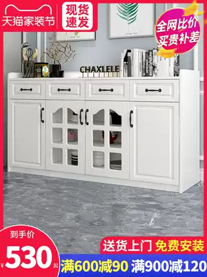 Dining cabinet Modern minimalist living room storage cabinet Bowl cabinet Household kitchen multi-function shelf Tea cabinet wine cabinet