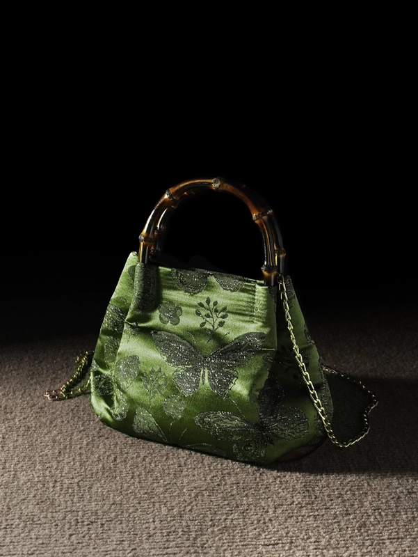 Xiaodanni New Chinese Style Women's Bag Green Lightweight Bamboo Knot 2024 Autumn/Winter Cheongsam Handbag Crossbody Shoulder Bag Xiaodanni New Chinese Style Women's Bag Green Lightweight Bamboo Knot 2024 Autumn/Winter Cheongsam Handbag Crossbody Shoulder Bag