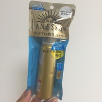 Japanese local purchase ANESSA Shiseido Anza sunscreen sun resistant gold bottle spray female 60g SPF50