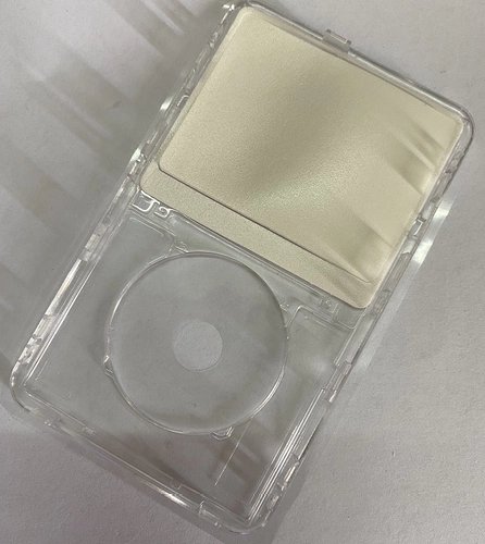 IPod Video 60GB 80GB Новая панель IPV Передняя корпус MP3 Передняя обложка прозрачная цвет