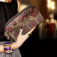 Выкройка Красная змея большого размера (длина 21см)