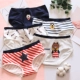 Đồ lót phụ nữ cotton cotton crepe cô gái sinh viên Nhật Bản giữa mùa hè mỏng phần quần short tam giác thoáng khí - Nam giới