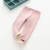 Quần bé gái 2018 thu đông cho bé cộng với quần legging nhung dày bé bé quần ấm cho bé cotton mùa đông quần áo trẻ em xuất khẩu Quần