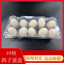 Manufacturers direct sales of 15 pigeons 10 pigeon egg boxes plastic transparent PVC plastic packaging boxes wild egg care packaging