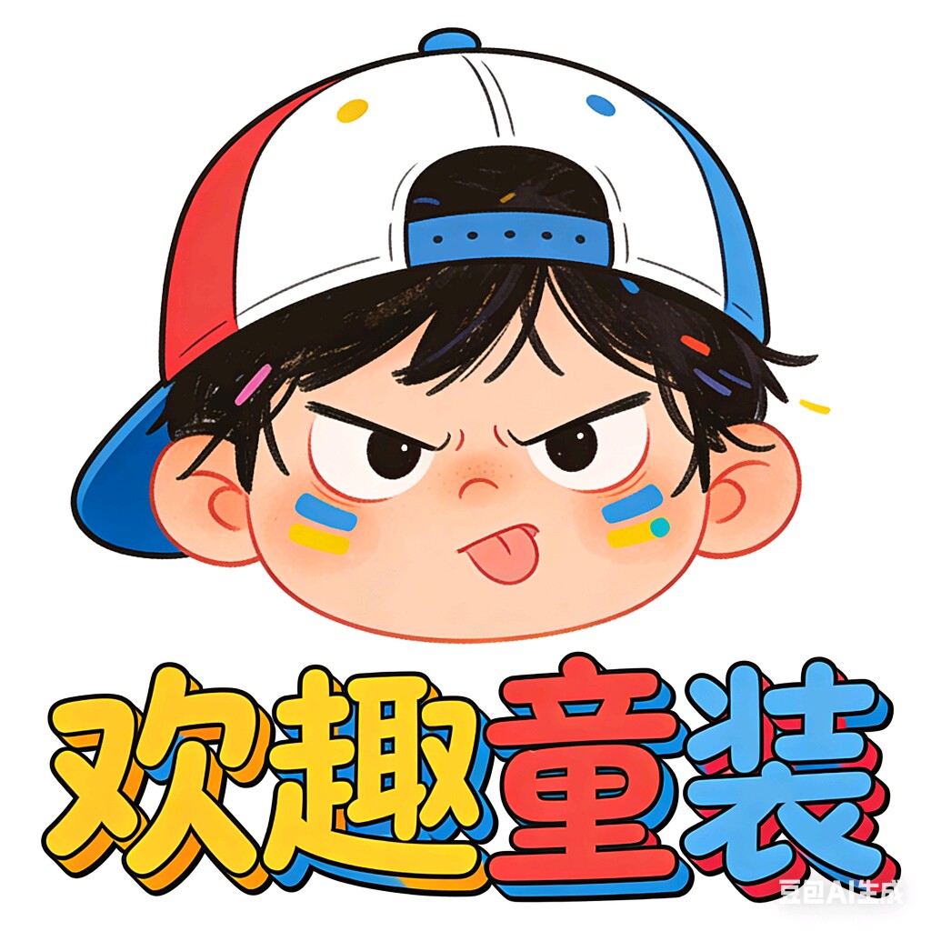 欢趣童装的LOGO