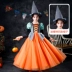 Halloween trẻ em trang phục cho bé gái trang phục phù thủy trang phục cho bé gái trang phục ma cà rồng trang phục cosplay gg doodle halloween Trang phục haloween