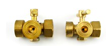 Pressure gauge copper joint tee screw plug valve ball valve switch m20 * 1 5 4 steam bleed valve