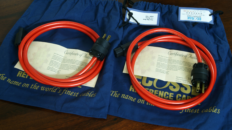 Spot package SF new version of ECOSS The Big Red power cord original American ECOSSE The Big Red
