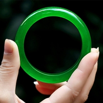 Natural Hetian jade bracelet jade green bracelet jade bracelet jade bracelet
