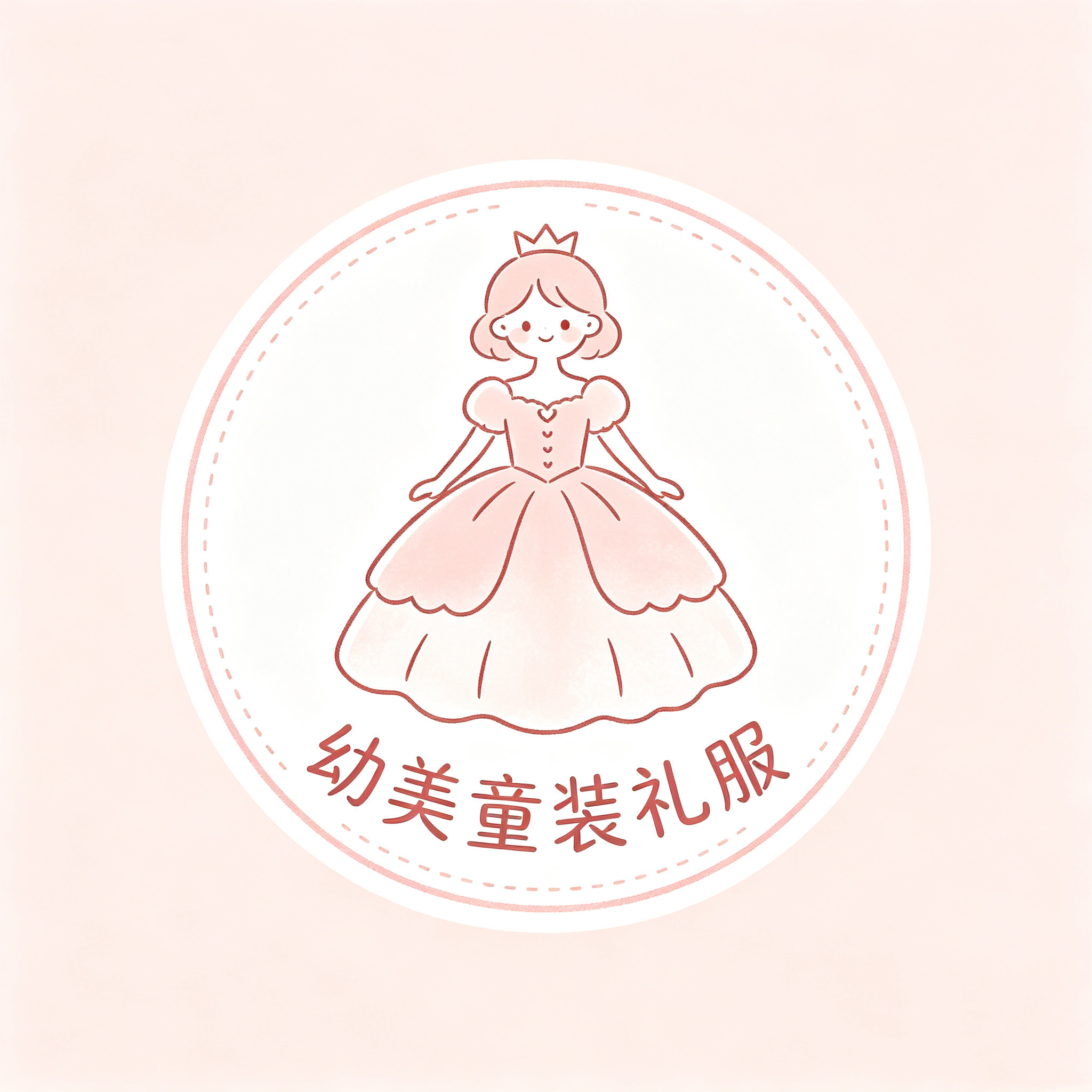 幼美童装礼服的LOGO