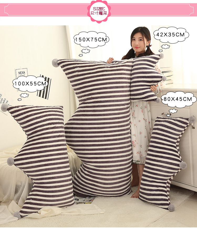 Pink Crown Princess Wind Gối Mềm Case Tatami Học sinh Gối Giường Gối Gối Gối tựa lưng lớn Có thể tháo rời gối tựa lưng sofa cao cấp